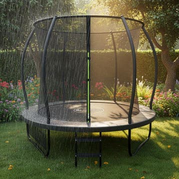 Trampoline / Buitentrampoline S - Incl. Veiligheidsnet en Ra, Kinderen en Baby's, Speelgoed | Buiten | Trampolines, Verzenden