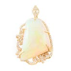 Hanger - 14 karaat Geel goud - Adembenemende exclusieve