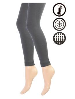 Thermo legging - antraciet, Kleding | Dames, Leggings, Maillots en Panty's, Verzenden
