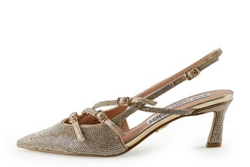 Steve Madden Slingbacks in maat 39 Goud, Overige kleuren, Verzenden, Steve Madden, Zo goed als nieuw