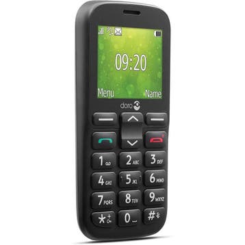 Doro 1380 Mobiele Telefoon met Grote Toetsen - Zwart, Ophalen of Verzenden, Nieuw