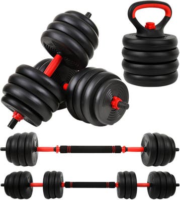 Fitness Halterset | 40kg | Composiet | Beste Prijs, Overige materialen, Rug, Overige typen, Nieuw
