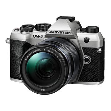 OM SYSTEM OM-5 Mark II Zilver +14-150mm f/4.0-5.6 II, Ophalen of Verzenden, Nieuw, Overige Merken