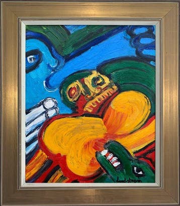 Bengt Lindström (1925-2008) - Apokalypsfiguren, Antiek en Kunst