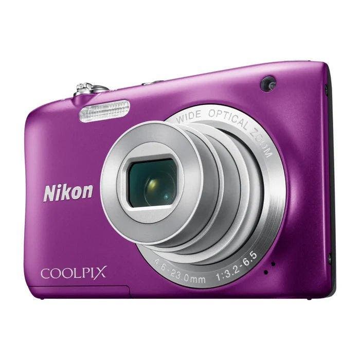Nikon Coolpix S2900 Digitale Compact Camera - Paars (In doos, Audio, Tv en Foto, Fotocamera's Digitaal, Zo goed als nieuw, Verzenden
