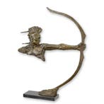 sculptuur, Beautiful, Large and Substantial Bronze Sculpture, Antiek en Kunst