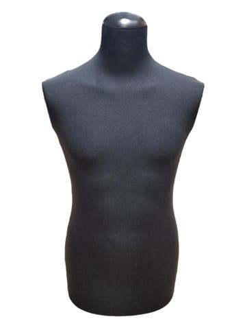 Herenbustes zwart met zwarte dop DE ORIGINELE ITALIAANSE!