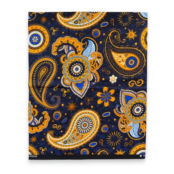 Fat Quarter Afrikaanse Wax Print Stof - Blauw Geel FTQ 8734, Ophalen of Verzenden, Nieuw