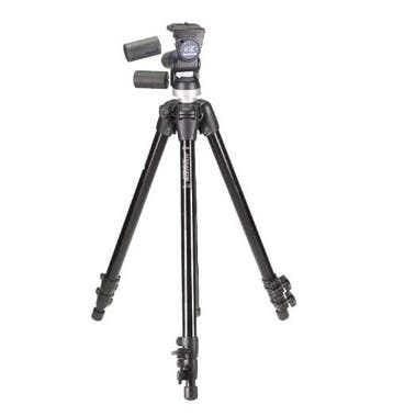 Manfrotto statief 055B met 141 RC kop - 1 jaar garantie, Ophalen of Verzenden, Zo goed als nieuw