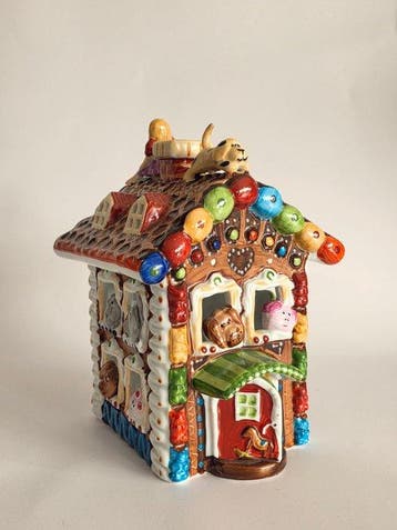 Kerstdecoratie Villeroy & Boch - Kersthuis theelicht -, Diversen, Nieuw