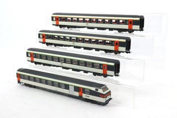 Lima H0 - Modeltrein personenwagen (4) - Vier corail, Nieuw