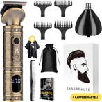 2dekans | 2-in-1 Baardtrimmer Mannen + Kappersmantel -, Ophalen of Verzenden, Zo goed als nieuw