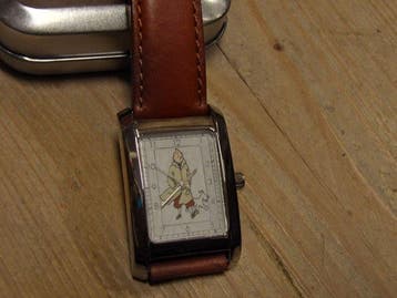 Kuifje - Horloge - Montre Citime - Globe Trotter - 1 x, Nieuw