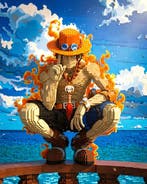 Makayhos - [Canvas] Burning Soul – Silent Flame, Nieuw