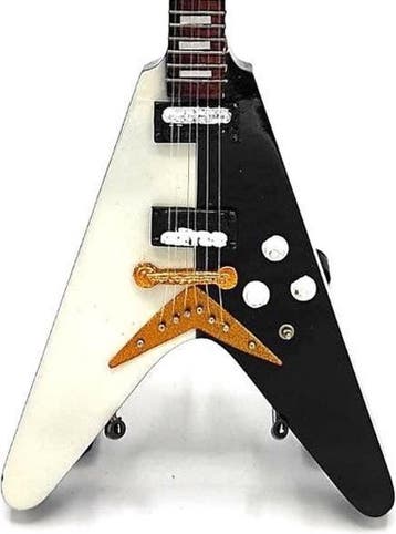 Miniatuur replica Dean gitaar - Michael Schenker - Scorpions, Verzamelen, Ophalen of Verzenden, Nieuw, Pop, Beeldje of Miniatuur