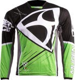 MUGENRACE Heet Zwart Groene Motocross Jersey, Nieuw met kaartje, Overige typen, MUGENRACE, Heren