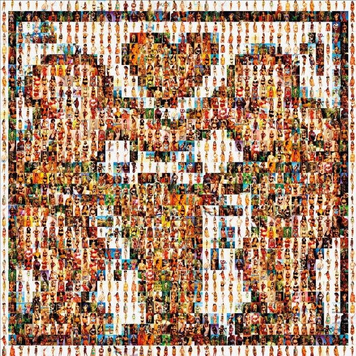MIQUASEO - Haring VS Bikini, Antiek en Kunst, Kunst | Designobjecten