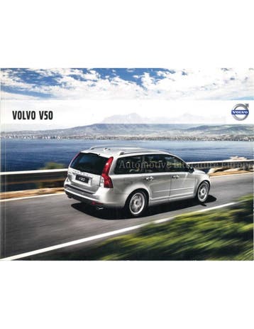 2009 VOLVO V50 BROCHURE NEDERLANDS, Nieuw, Volvo, Author
