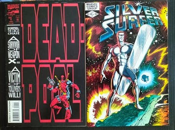Deadpool, The Amazing Spider-Man, Silver Surfer - Lot de, Nieuw