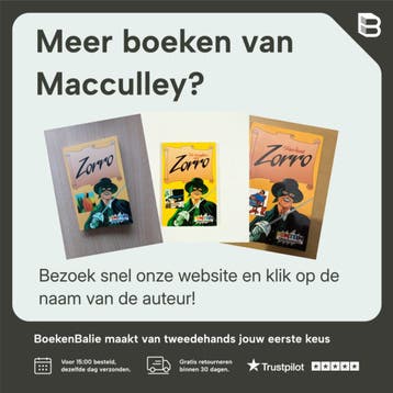 Zorro / 3 de degen van zorro - Macculley 9789026104961, Verzenden, Gelezen, Macculley