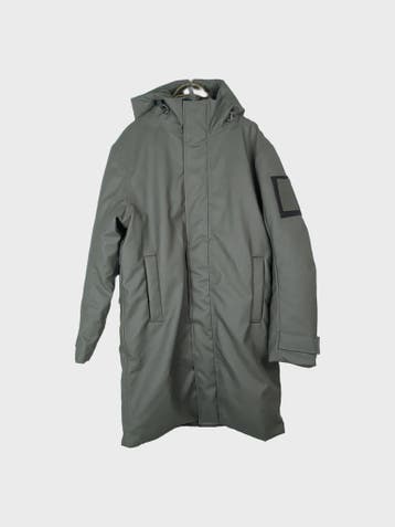 RAINS Winterjas Heren maat M Khaki Green, Overige kleuren, Maat 48/50 (M), RAINS, Ophalen of Verzenden