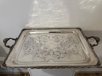 GARAMPELLI - Imponente Vassoio da Parata GARAMPELLI Milano –