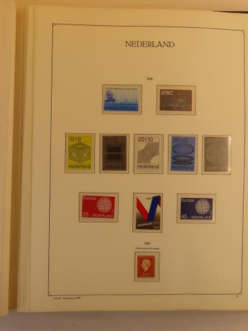 Nederland 1970-1992 in KABE album, Ophalen of Verzenden, Postfris