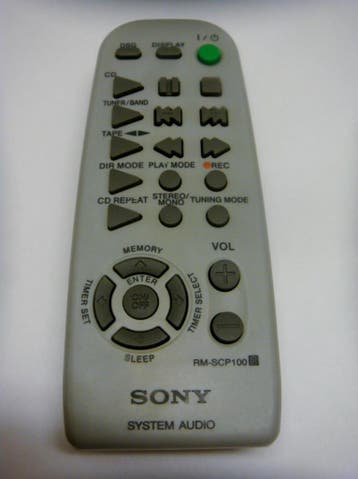 Afstandsbediening Sony rm-scp100 rm-scp1 rm-scp2, Ophalen of Verzenden, Nieuw, Origineel