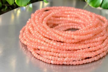Waist Beads / Afrikaanse Heupketting - OSASERE - Perzik (ela, Ophalen of Verzenden, Nieuw