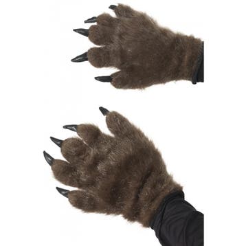 Harige dierenpoot / weerwolf handschoenen voor volwassenen.., Verzenden, Nieuw