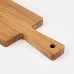 HOCHO Snijplank met Handvat – Eikenhout – 395x130x20 mm, Ophalen of Verzenden, Nieuw
