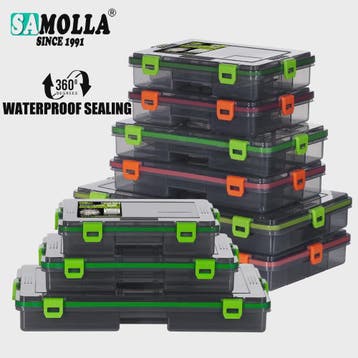 SAMOLLA Waterdichte Visgerei Opbergbox - Lure & Haken Contai, Verzenden, Nieuw