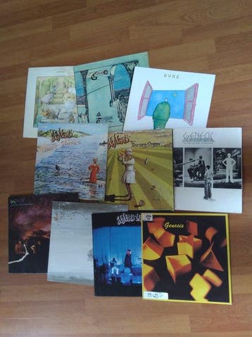 Genesis - 10 Album Rock mit Doppelalbum - LP albums, Cd's en Dvd's, Vinyl Singles, Nieuw in verpakking