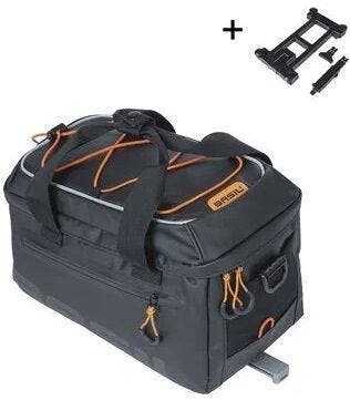 Bagagedragertas Basil Miles Tarpaulin MIK - 7 Liter - Zwart, Verzenden, Nieuw