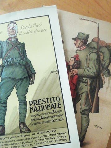 Prestito Nazionale - Banca Italiana di Sconto - 1917