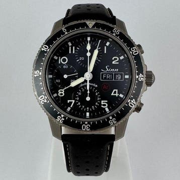 Sinn - 103 Ti Ar Chronograph - 103.16185 - Heren - 2000-2010, Nieuw