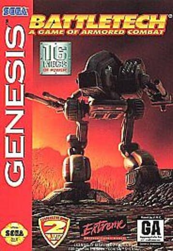 Battletech A Game of Armored Combat - Sega Genesis - NTSC..., Spelcomputers en Games, Ophalen of Verzenden, Zo goed als nieuw