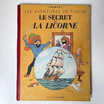 Tintin T11 - Le secret de la Licorne - (B2) - 1 Album -, Nieuw