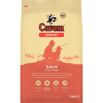 Cavom Hondenvoer Droog Compleet Zalm 5 kg, Verzenden, Hond