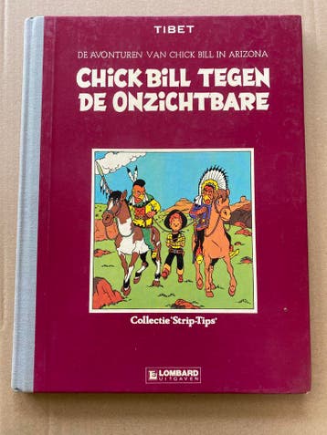 Hardcover - Chick Bill tegen de Onzichtbare, Boeken, Eén stripboek, Ophalen of Verzenden, Gelezen