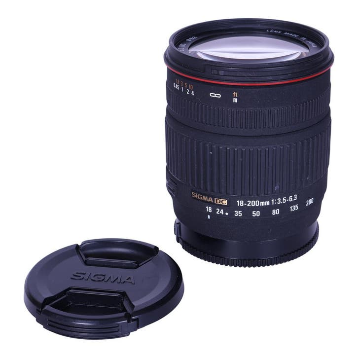 Sigma DC Zoomlens 18-200mm f/3.5-6.3 voor Minolta AF / A-Mou, Audio, Tv en Foto, Fotografie | Lenzen en Objectieven, Zo goed als nieuw