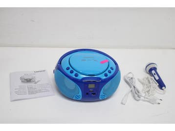 Lenco SCD-650 - Draagbare Karaokeradio/CD-speler - USB, Verzenden, Zo goed als nieuw
