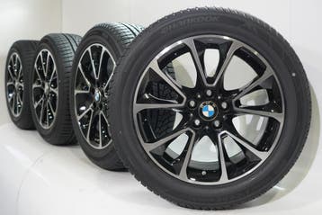 BMW X5 F15 X6 F16 449 19 inch velgen Hankook Runflat Winterb, 19 inch, Gebruikt, Velg(en), Winterbanden