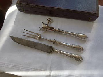 Bestekset (3) - Zilver - Conjunto à Gigot