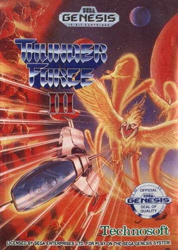 Sega Genesis Thunder Force III(3) (In doos), Spelcomputers en Games, Verzenden, Zo goed als nieuw
