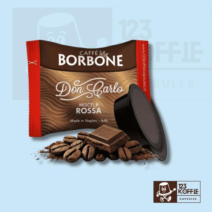 Borbone Rossa capsules A Modo Mio 100 stuks, Witgoed en Apparatuur, Koffiemachine-accessoires, Verzenden