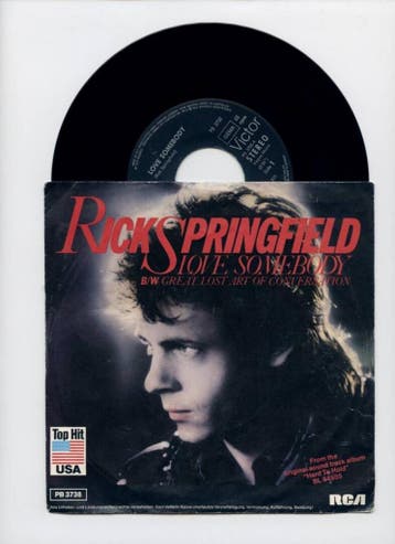 Rick Springfield – Love Somebody / The Great Lost Art Of Con, Cd's en Dvd's, Vinyl Singles, Ophalen of Verzenden, Nieuw in verpakking