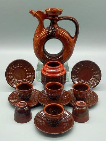 Koffieservies - Teeservice aus Keramik – Rustikales