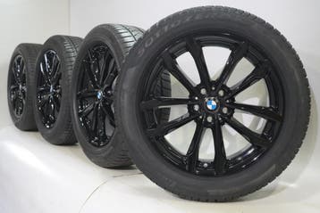 BMW X3 X4 G01 G02 691 19 inch velgen Pirelli Runflat Winterb, Auto-onderdelen, 19 inch, Gebruikt, Velg(en), Winterbanden