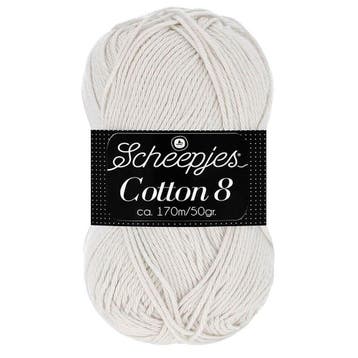 Scheepjes Cotton 8 - 700 Sketch - Katoen Garen, Ophalen of Verzenden, Nieuw